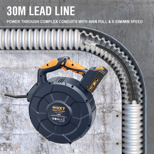 20V Cordless Fish Tape MDFTT20V520 - MaxXT