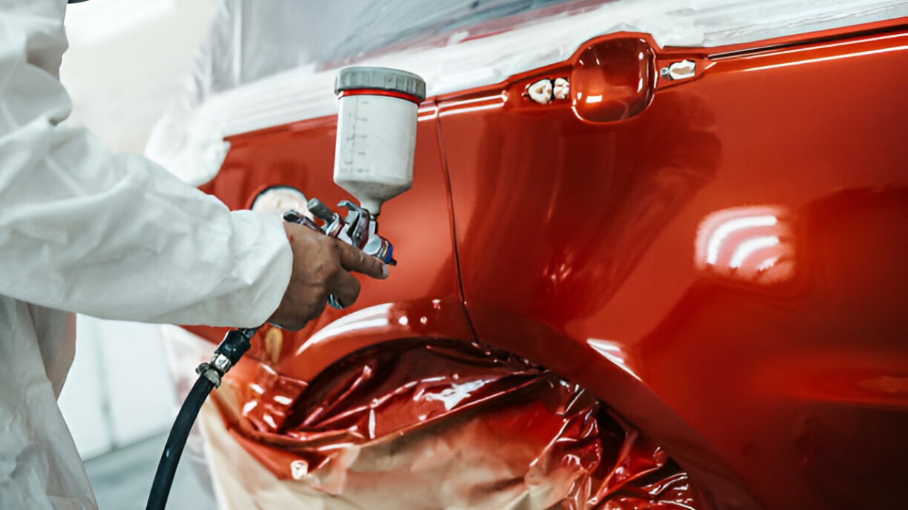 Using Paint Sprayer for Car